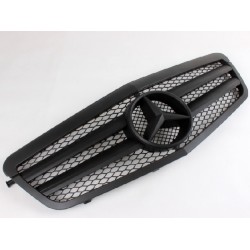 Kühlergrill Schwarz ABS Mercedes Benz E Klasse W212 2