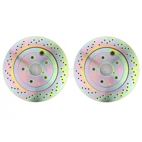 Subaru Forester 98-02 Brembo Bremsscheiben Hinderachse