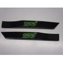 STI Kotflügel Seiten Embleme schwarz/grün Subaru Impreza STI 2007-2014
