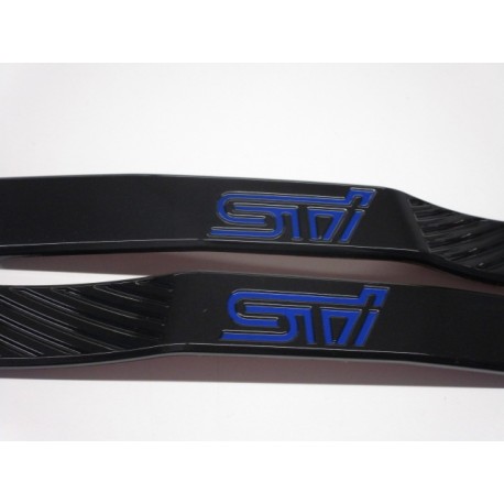 STI Kotflügel Seiten Embleme schwarz/grün Subaru Impreza STI 2007-2014