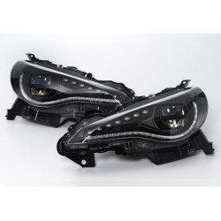 Scheinwerfer schwarz Blinker Sequentiell Toyota GT86