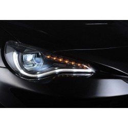 Scheinwerfer schwarz Blinker Sequentiell Toyota GT86 2