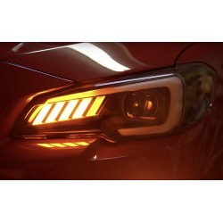 LED Scheinwerfer schwarz Subaru Impreza 2014- und Levorg