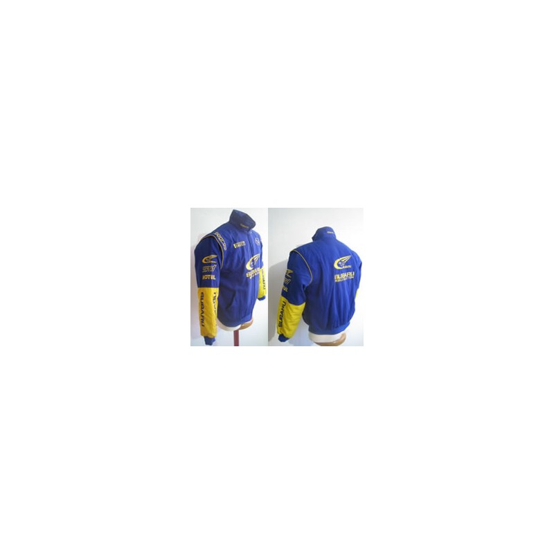 Subaru Rally Racing Uniform Subaru World Rally Team Racing Jacke Mode