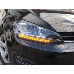 LED Seitenblinker Dynamisches Lauflicht/ sequentiell smoke VW Golf 7 2