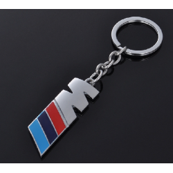 BMW M Schlüsselanhänger Silber