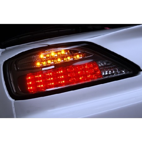 LED Rückleuchten Schwarz Nissan S15 Silvia
