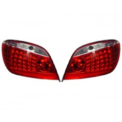 LED Rückleuchten Chrom E60-Style Peugeot 307 01-04