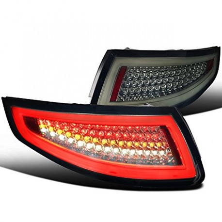Full LED Rückleuchten Aurora Rot Smoke Porsche 997