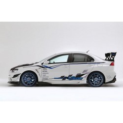 Varis Ultimate V2 Style Seitenschweller Mitsubishi Lancer EVO 10