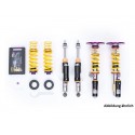 KW Gewindefahrwerk Variante 3 Inox Subaru Impreza WRX STI 07-14